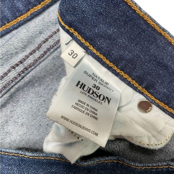 HUDSON Natalie Super Skinny Jeans Size 30 - Picture 9 of 10